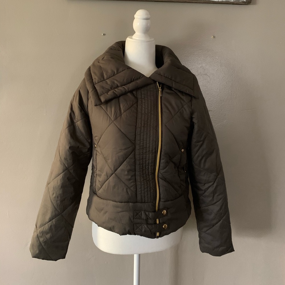 Brown Puffer Jacket